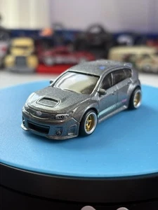 Hot Wheels Subaru WRX STI WHEEL SWAP WITH REAL RIDERS - Picture 1 of 10