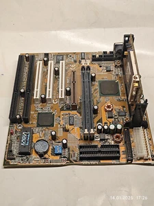 Vintage Slot 1 AT Gigabyte GA-6EA Rev 1.4 Motherboard (440EX) + CPU & 128 MB RAM - Picture 1 of 9