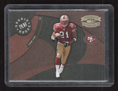 2005 Donruss Throwback Threads #RH-21 J.J. Arrington RC Hoggs Gold Holofoil /100 - Image 1 of 2