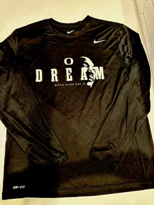 Oregon Ducks Martin Luther King Jr MLK Langarmshirt Dri-Fit Gr. L RAR PE - Bild 1 von 10