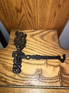 Viktorianischer Öllampenhalter aus Gusseisen - Bild 1 von 7