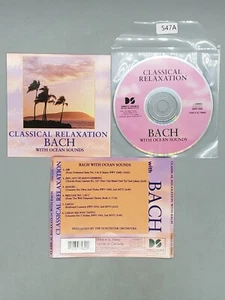 Classical Relaxation: Bach With Ocean Sounds (CD) No Case No Tracking - Imagen 1 de 1