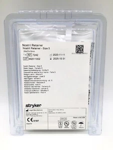 Stryker 7242 Nostril Retainer Size 5 - NEW - Picture 1 of 2