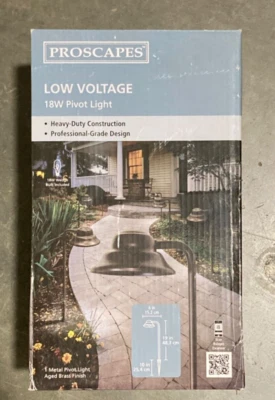 Proscapes 0504 LED Bajo Voltaje 18W Luz Pivotante NUEVO en Caja Foto 1 de 4