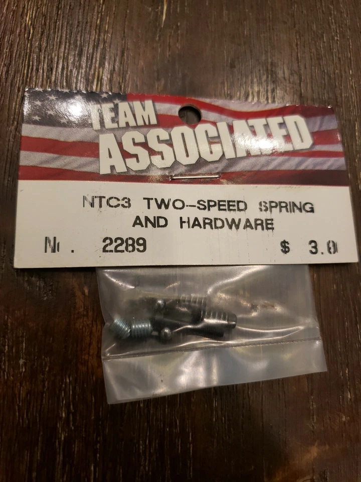 Vintage Team Associated Ntc3 Nitro Tc3 2 Speed Spring & Hardware 2289 - Image 1 of 1