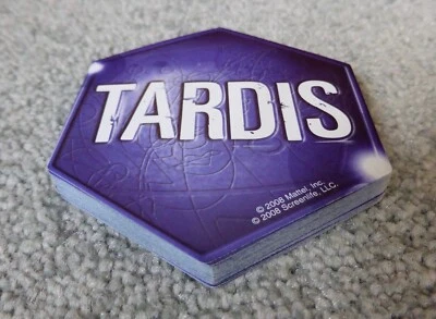 "Spare" Tardis Card Set for Doctor Who Scene it? 2008 Board Game. - Image 1 of 2