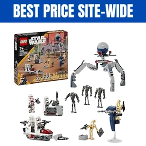 QUALITY LEGO 75372 Star Wars Clone Trooper & Droid Battle Pack – 4 Minifigs Set - Picture 1 of 6