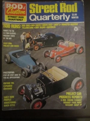 Winter 1971 Rod & Custom Street Rod Quarterly Magazine (X2) - Image 1 of 2