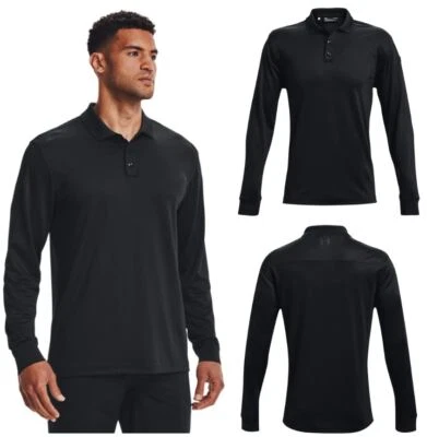 Under Armour 1365383 Men's Tac Performance 2.0 Loose-Fit Long Sleeve Polo Shirt - Image 1 of 4