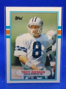 Troy Aikman 1989 Topps Traded RC Rookie #70T Dallas Cowboys - Bild 1 von 2