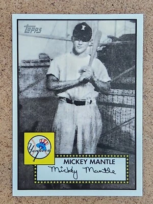 2007 Topps Baseball Mickey Mantle Story #MMS14 NY Yankees - Image 1 of 2