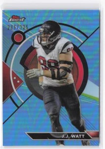 2023 Topps Composite J.J. Watt #192 Finest Sky Blue Refractor /325 - Picture 1 of 2