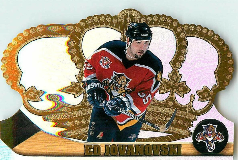 Ed Jovanovski 1998 Pacific Crown Royale #57 Florida Panthers Hockey Cards - Image 1 of 2