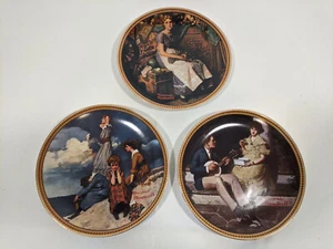 Norman Rockwell's Rediscovered Women Plates First, Second and Third in Series - Picture 1 of 10
