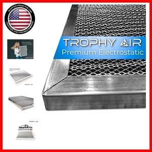 Electrostatic Air Filter, 14x30x1 - Boosts Airflow & Reduces Allergens - Picture 1 of 7