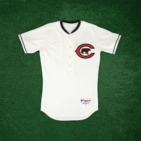 Kris Bryant 1916 Chicago Cubs Authentic On-Field "Turn Back the Clock" Jersey Cover