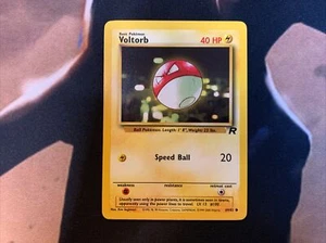 Voltorb Team Rocket 69/82 Pokemon Card Moderately Played Raw - Picture 1 of 3