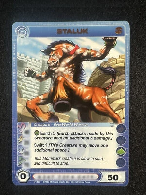 Chaotic TCG Mid E 50 Staluk 21/232 DOP 1st Ed Copper Letters Rare NM/LP - Image 1 of 2
