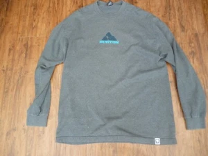 Burton Vintage Snowboard Graphic Logo Long Sleeve Top Size XL - Picture 1 of 11