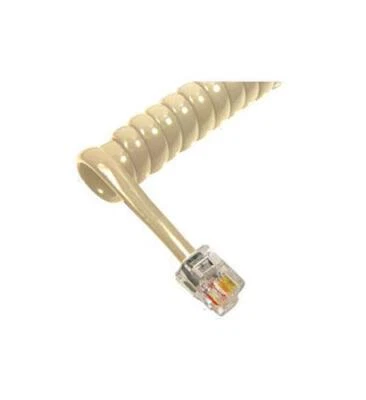 Cablesys ICHC406FIV Gcha444006-fiv / 6' Ivory Handset Cord open box - Image 1 of 2