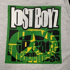 Vintage Lost Boyz x Reebok Album Promo Tank Top Rap Hip Hop Queens NYC