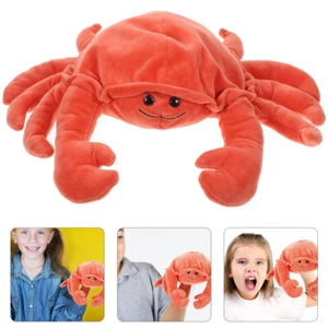Crab Puppet Animal Finger Puppets Decorative Hand Toy Child Parent-child - Picture 1 of 12