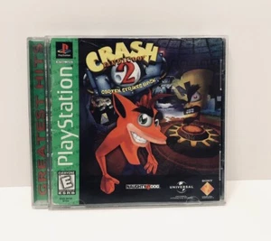 Crash Bandicoot 2 Cortex Strikes Back Playstation 1 PS1 Complete Greatest Hits - Picture 1 of 7
