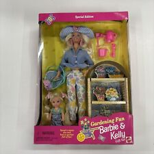 1996 Gardening Fun Barbie & Kelly Gift Set Special Edition Mattel #17242