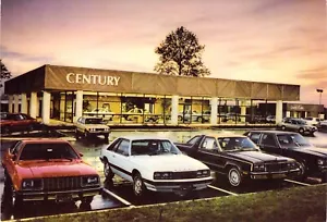 1980er NC Greenville Jahrhundert Lincoln BMW Honda Händler Postkarte 4x6 NC5 - Bild 1 von 2