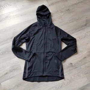 Nike Hyper Elite Full Zip Hoodie S Sweatshirt Jacket Classic Black Swoosh Active - Picture 1 of 9