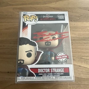Funko Pop DOCTOR STRANGE Benedict Cumberbatch Signed COA #1000 - Picture 1 of 6