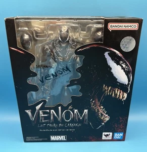 Bandai S.H.Figuarts Venom Let There be Carnage Venom Action Figure Authentic - Picture 1 of 5
