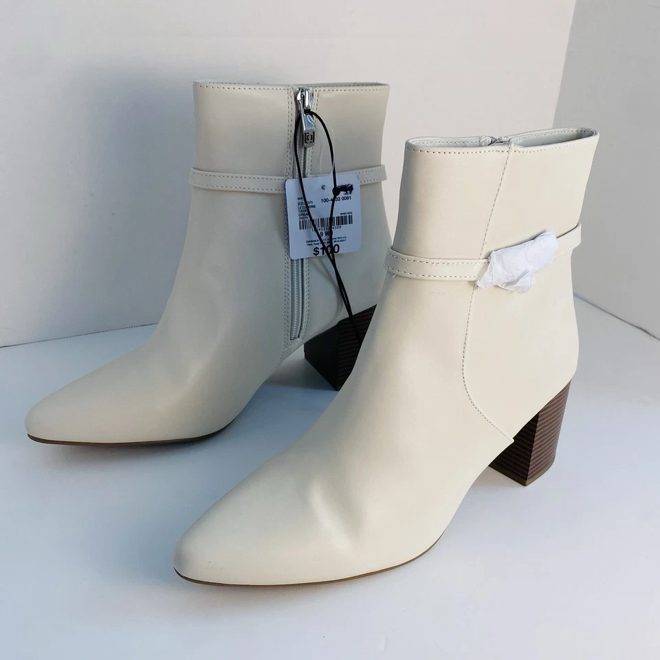 Liz Claiborne Botines Mujer Talla 9W Punta Tacón Bloque Espuma con Memoria Foto 1 de 4