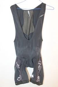 ASSOS F1. Uno_S5 Campionissimo Cycling Bib Shorts Padded Cycle Bike Size M Black - Picture 1 of 14