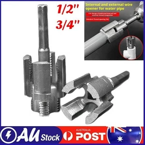 Integrated Internal & External Pipe Threading Tool, PVC Pipe Thread Cutting Tool - Picture 1 of 14