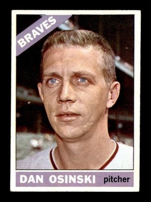 1966 Topps #168 Dan Osinski   EX/EX+ X3521008 - Image 1 of 3
