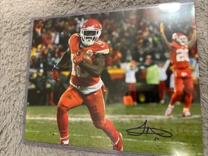 Foto autografiada firmada por Tyreek Hill 8X10 KC Chiefs SB Champs - Imagen 1 de 3