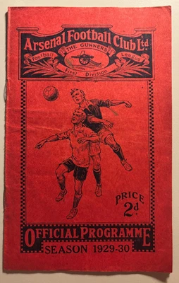 1929/30 Arsenal v Blackburn Rovers League Division 1 - Image 1 of 4