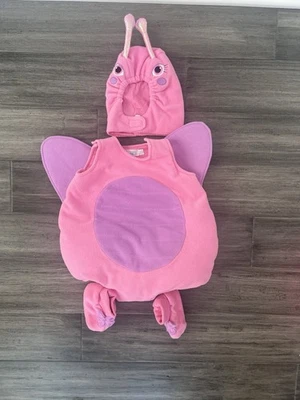 Disfraz de mariposa infantil The Children’s Place, rosa y morado.  Talla 6-12 meses Foto 1 de 3