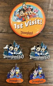 Disneyland 60th Anniversary Diamond Celebration Pin (2) Plus MORE!!! - Bild 1 von 2