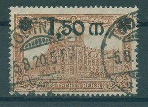 DEUTSCHES REICH 1920 Nr 117 AF I gestempelt (921931) - Bild 1 von 1