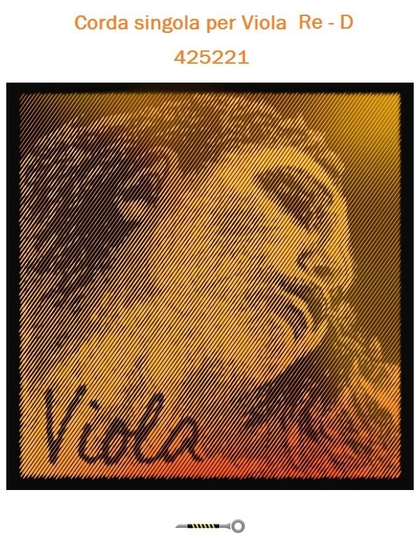 Corda singola per violoncello Re - D Pirastro Eva Pirazzi GOLD 425221 - Immagine 1 di 1