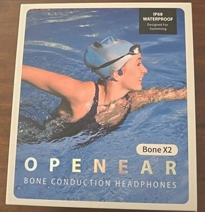 Cuffie IP68 Waterproof Openear Bone X2 Bluetooth IP68 8GB Sport - Afbeelding 1 van 4
