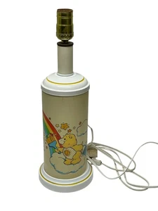 Vintage Care Bears Sammellampe 1993 Nachtlicht funktioniert selten restaurierungsbedürftig - Bild 1 von 14