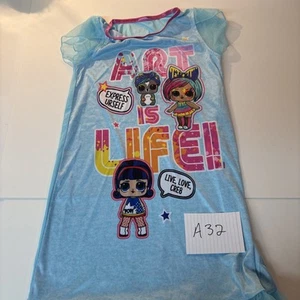 LOL! Surprise Pink Pajama Dress, Size 10 - Picture 1 of 8