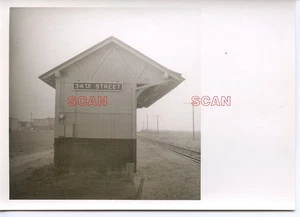 25FF419 RP 1965 PENNSYLVANIA READING SEASHORE LINE RR SHED 34thST OCEAN CITY NJ - Picture 1 of 2