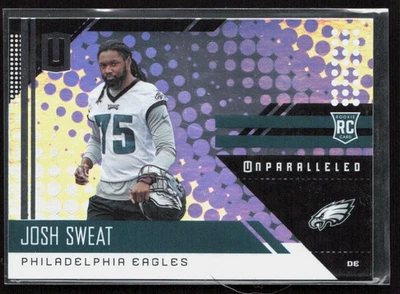2018 Panini Unparalleled Josh Sweat Rookie RC - Image 1 of 2