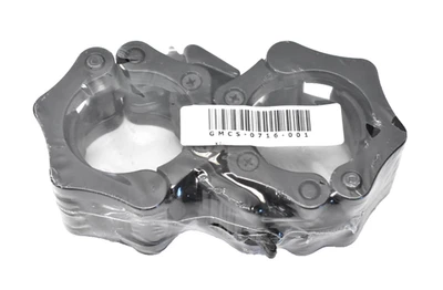 Abrazaderas de barra olímpicas de 1" de 2 piezas placas de peso de barra estándar de liberación rápida Foto 1 de 4