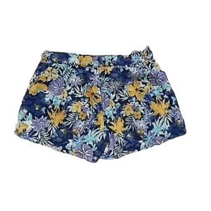 Patagonia Baggies Shorts Womens Small Blue Floral Print Nylon Swim Hiking - Picture 1 of 7