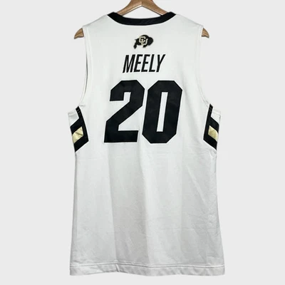 Nike Pro Cut Cliff Meely Colorado Buffaloes White NCAA Basketball Jersey 48 XL - Image 1 of 4